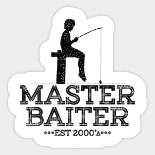 Funny Fishing Master Baiter Sticker